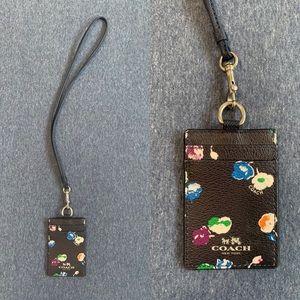 Coach lanyard/ ID holder